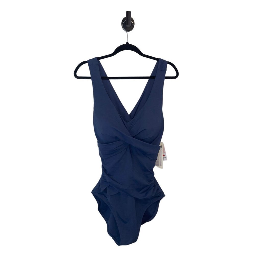 CALIA by Carrie Underwood Navy One Piece Swimsuit